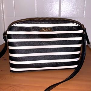 Kate Spade Dome cross-body bag black&white